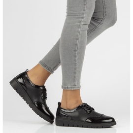 Leather shoes Filippo DP3206 / 21 Bk black 1
