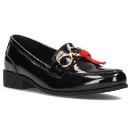 Leather shoes Filippo DP3173 / 21 Bk black 1