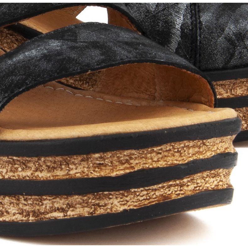 Filippo 513 Czarny Mazan sandals black 2 Filippo 513 Czarny Mazan sandals black 2