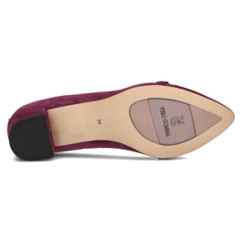 Leather shoes Filippo 2109/2 purple 1