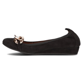 Leather Filippo 894 ballerinas black 2