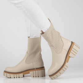 Filippo K996 beige boots 2