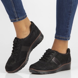 Leather shoes Filippo DP028 / 22 Bk black 1