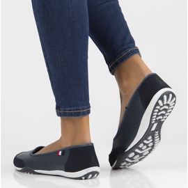 Leather shoes Filippo DP142 / 22 Nv navy blue 2