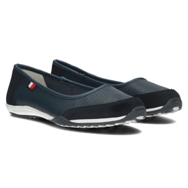 Leather shoes Filippo DP142 / 22 Nv navy blue 1