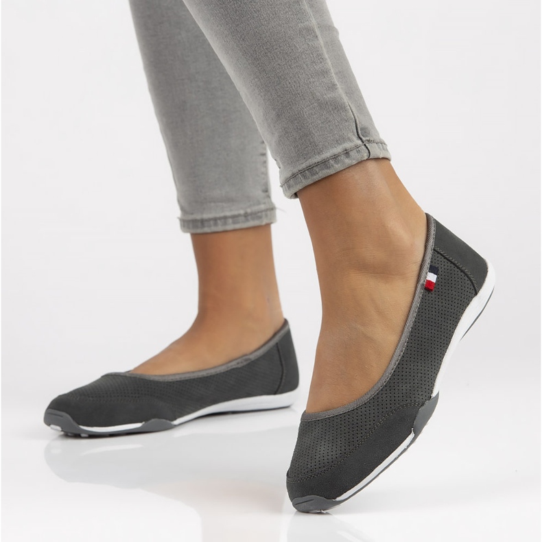 Leather shoes Filippo DP143 / 22 Gr gray grey 1