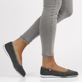 Leather shoes Filippo DP143 / 22 Gr gray grey 2