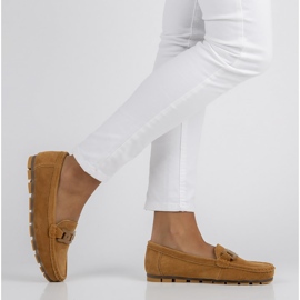 Leather loafers Filippo DP3630 / 22 Br brown 1