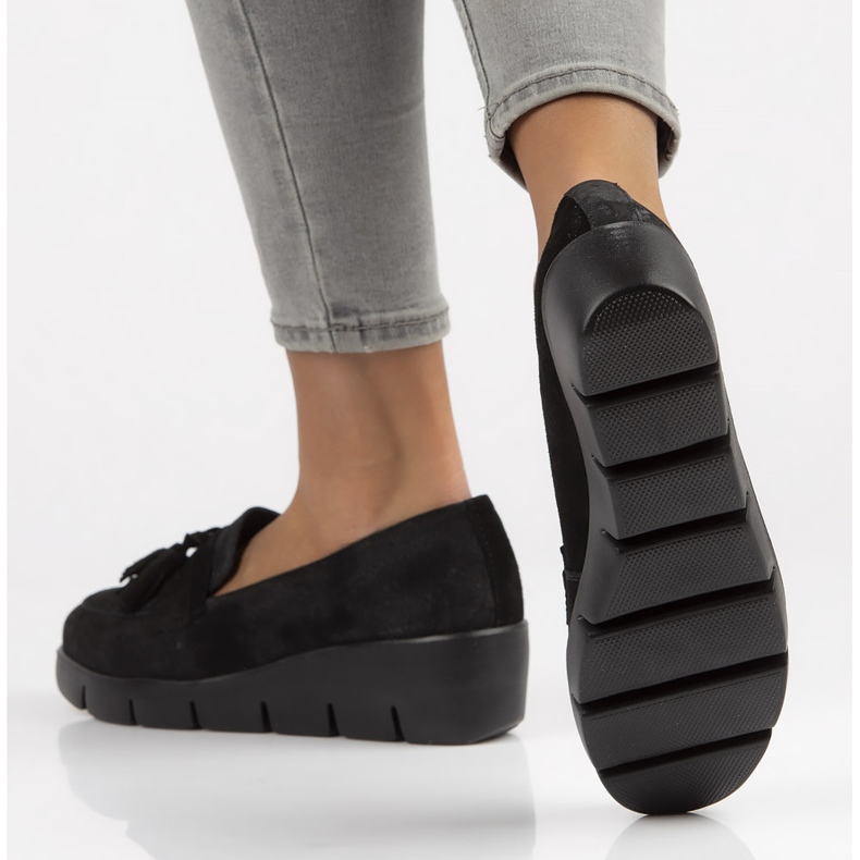 Leather Loafers Filippo DP3162 / 22 Bk Su black 2