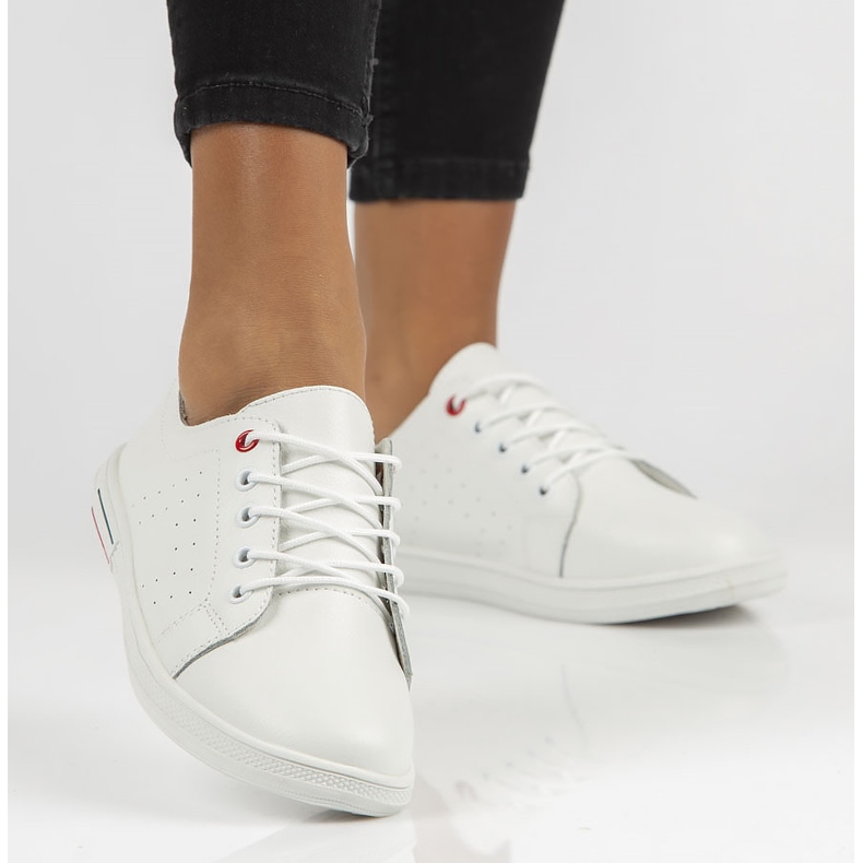 Leather shoes Filippo DP3508 / 22 Wh white 1 Leather shoes Filippo DP3508 / 22 Wh white 1