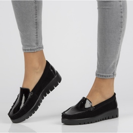 Leather shoes Filippo DP3024 / 22 Bkl black 1