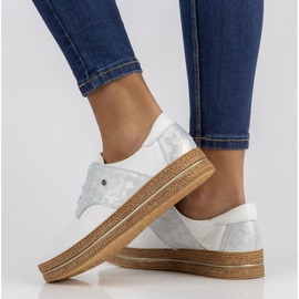 Leather shoes Filippo 10123 white 1 Leather shoes Filippo 10123 white 1