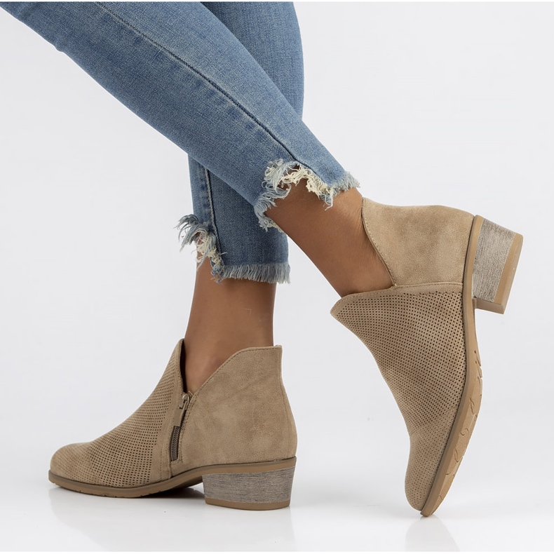 Filippo DBT3673 / 22 Be beige boots 2