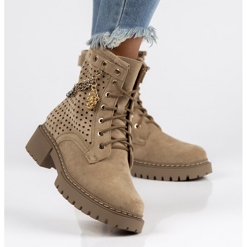 Filippo DBT3677 / 22 Be beige boots 1