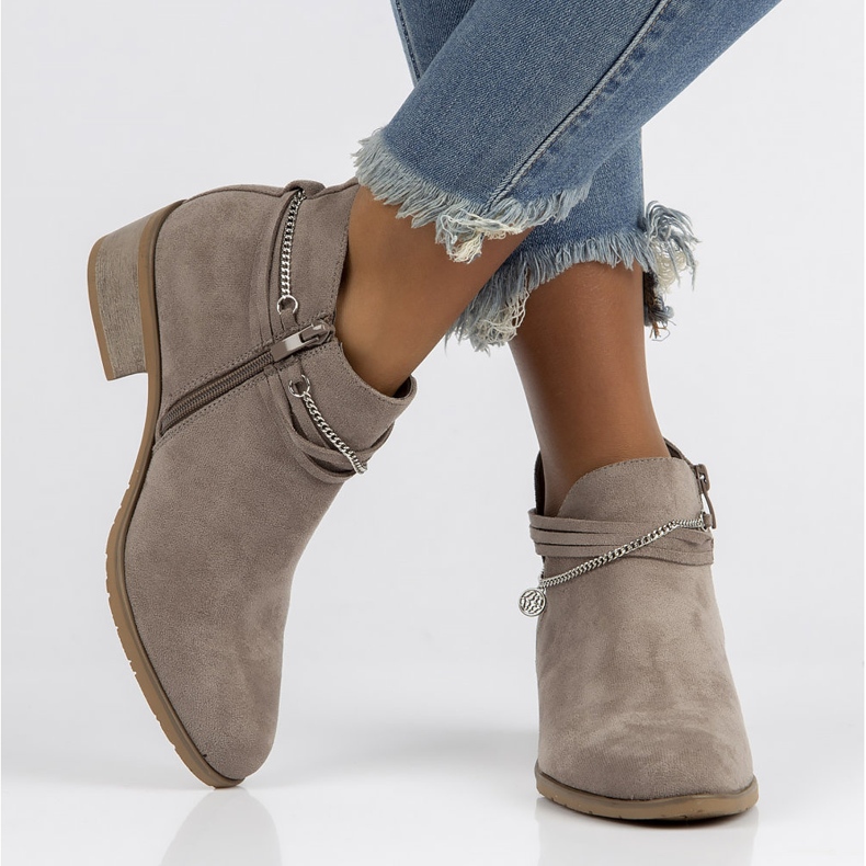 Filippo DBT3672 / 22 Gr gray boots grey 2