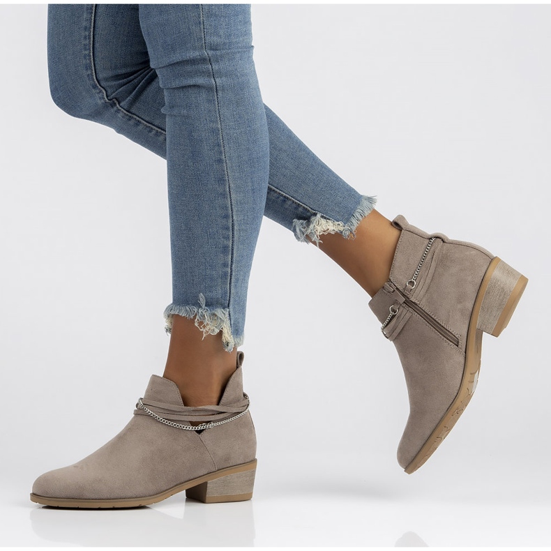 Filippo DBT3672 / 22 Gr gray boots grey 1