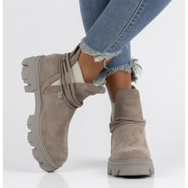 Filippo DBT3674 / 22 Gr gray boots grey 1