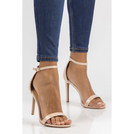 Filippo B508YH-PB beige sandals 1