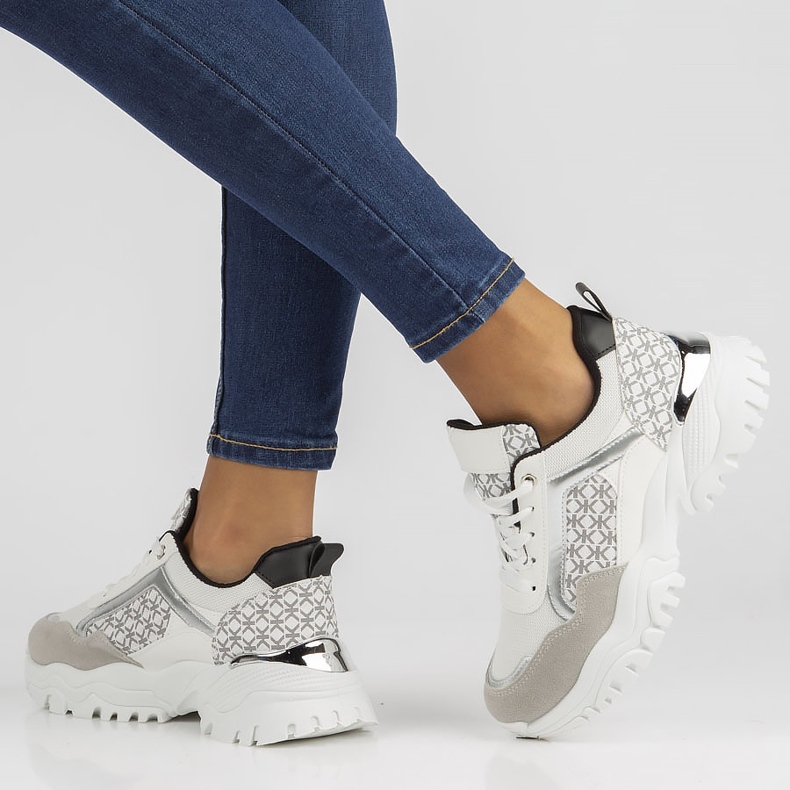 Sneakers Filippo BB116 white and black 2