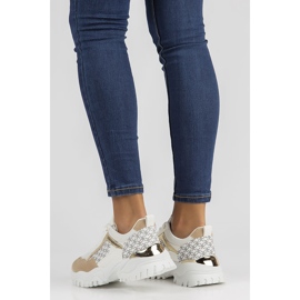 Sneakers Filippo BB116 white and beige 2