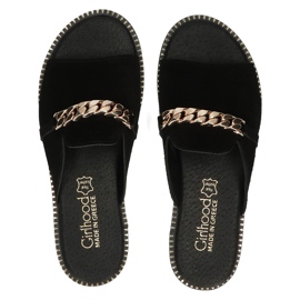 Leather Filippo LH-190 slippers black 1
