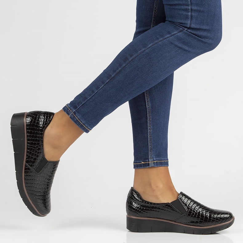 Leather shoes Filippo DP3616 / 22 Bk black 1 Leather shoes Filippo DP3616 / 22 Bk black 1