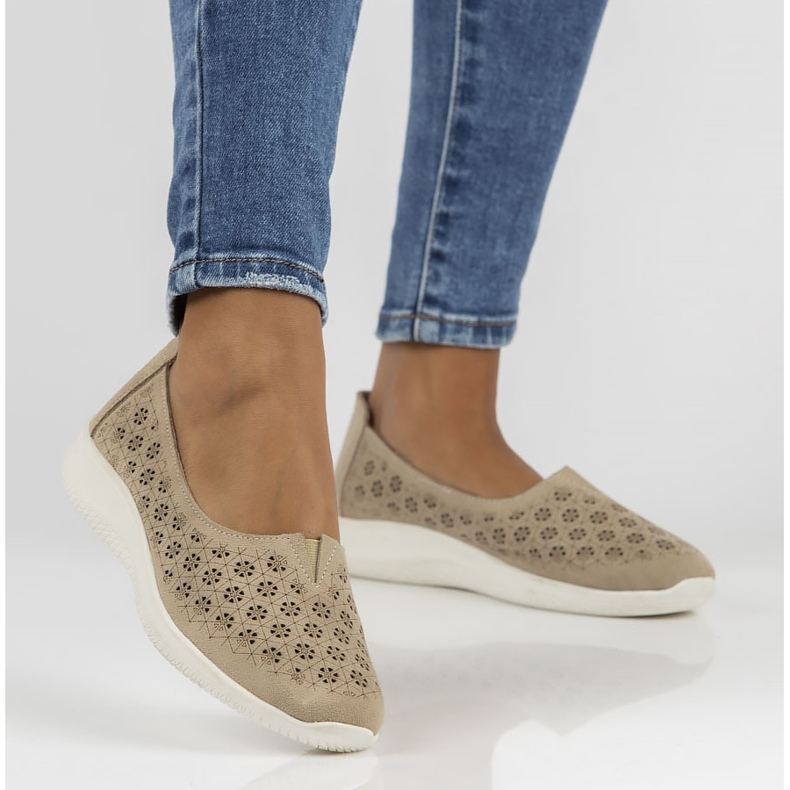 Leather shoes Filippo DP3673 / 22 Be beige 1