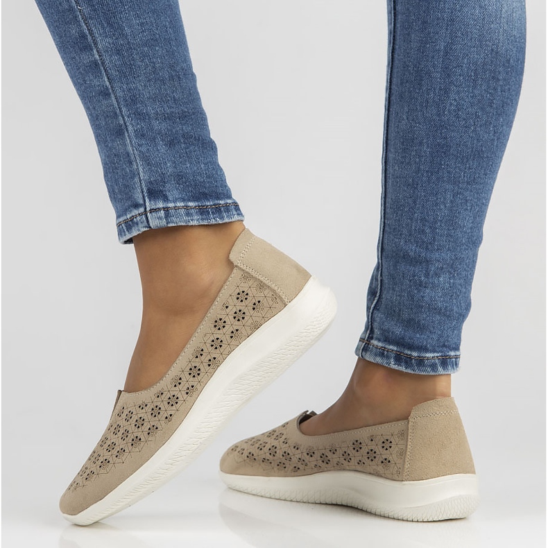 Leather shoes Filippo DP3673 / 22 Be beige 2