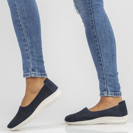 Leather shoes Filippo DP3673 / 22 Nv navy blue 2