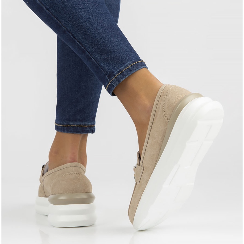 Leather shoes Filippo DP3504 / 22 Be beige 1 Leather shoes Filippo DP3504 / 22 Be beige 1