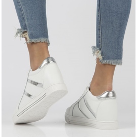 Leather Sneakers Filippo DP3549 / 22 Wh white 1