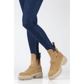Suede boots Filippo 30065 camel beige brown 1