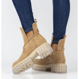Suede boots Filippo 30065 camel beige brown 2