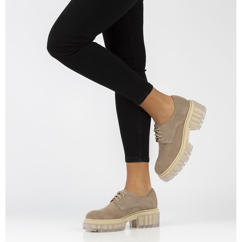 Suede shoes Filippo 20099 taupe beige brown 2 Suede shoes Filippo 20099 taupe beige brown 2