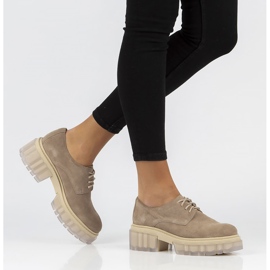 Suede shoes Filippo 20099 taupe beige brown 1 Suede shoes Filippo 20099 taupe beige brown 1