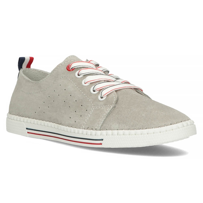 Leather shoes Filippo DP3507 / 22 Gr gray grey 1