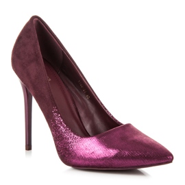 Vices Shiny Pumps pink 1