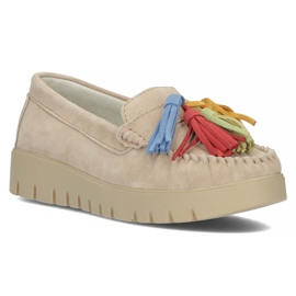 Leather shoes Filippo DP3535 / 22 Be beige 1