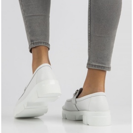 Leather shoes Filippo DP3221 / 22 Wh white 1
