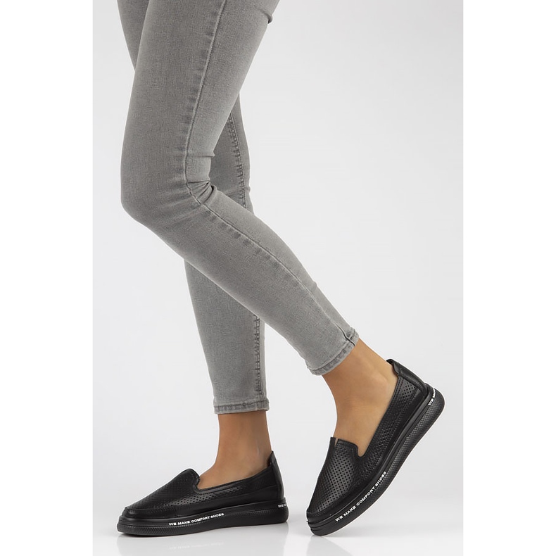 Leather shoes Filippo DP3623 / 22 Bk black 1 Leather shoes Filippo DP3623 / 22 Bk black 1