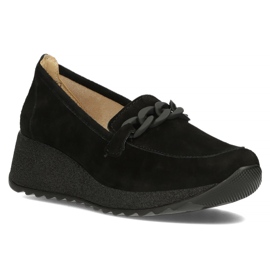 Leather shoes Filippo DP3632 / 22 Bk black 1