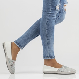 Leather shoes Filippo DP031 / 22 Wh Bl white blue 1