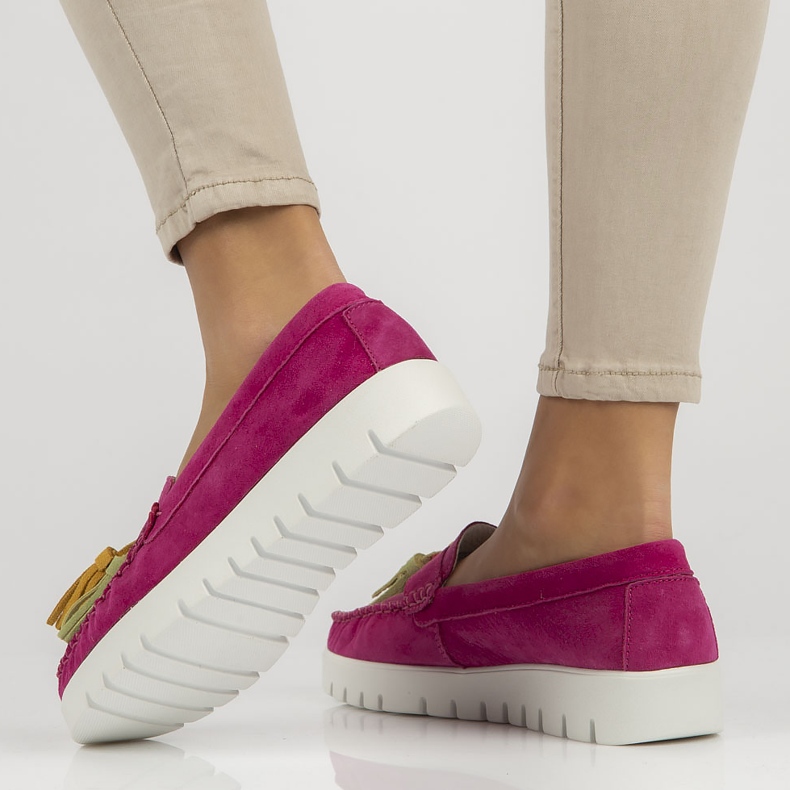 Leather shoes Filippo DP3535 / 22 Fh pink 2 Leather shoes Filippo DP3535 / 22 Fh pink 2