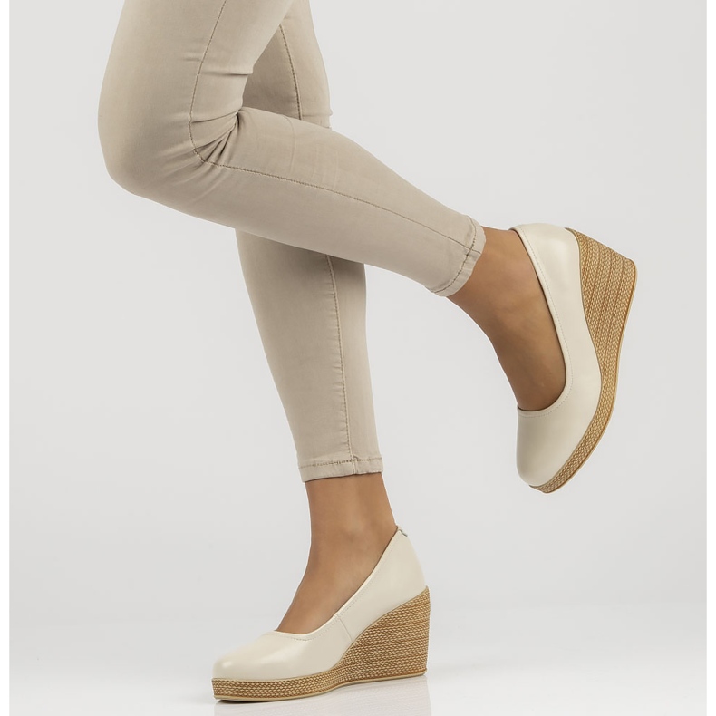 Leather shoes Filippo DP3521 / 22 Be beige 1