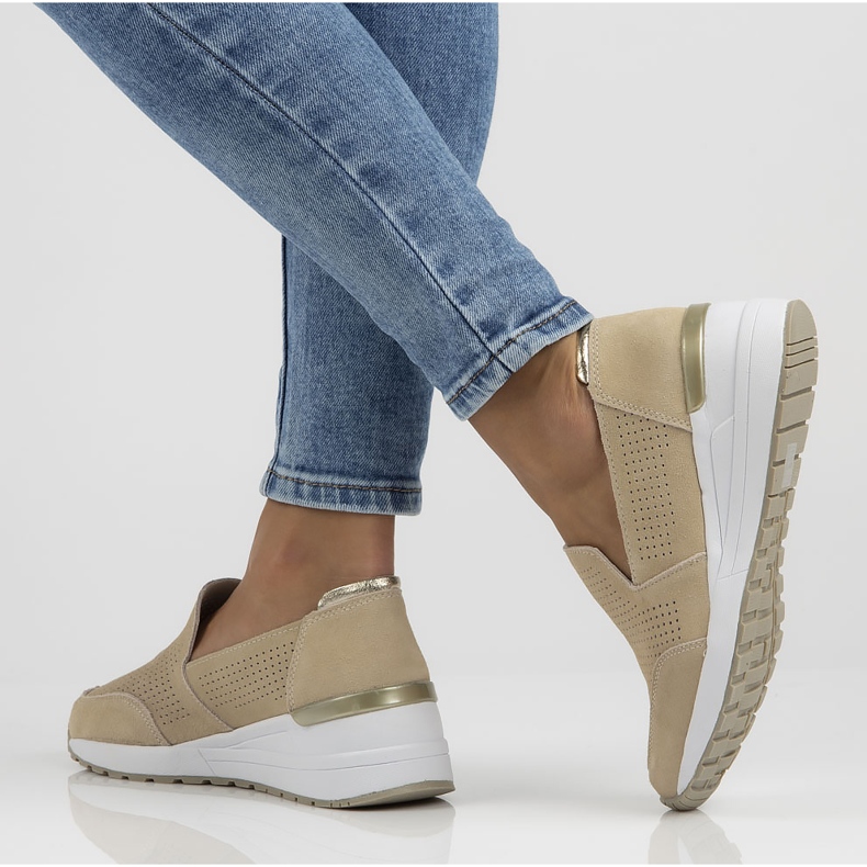 Leather shoes Filippo DP3537 / 22 Be beige 2