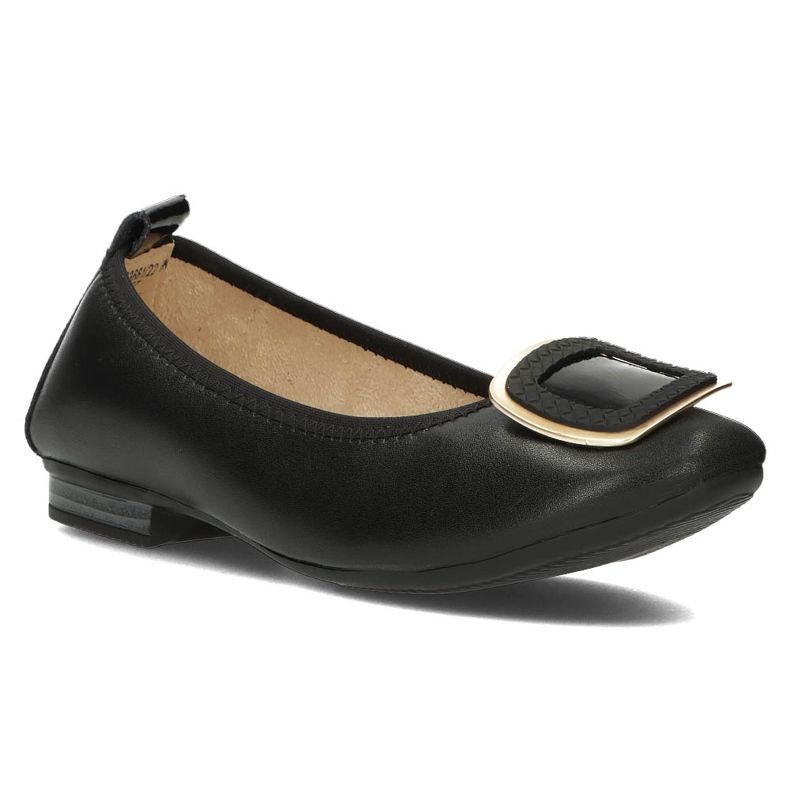 Leather shoes Filippo DP3661 / 22 Bk black 1