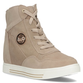 Leather Sneakers Filippo DBT3552 / 22 Be beige 2
