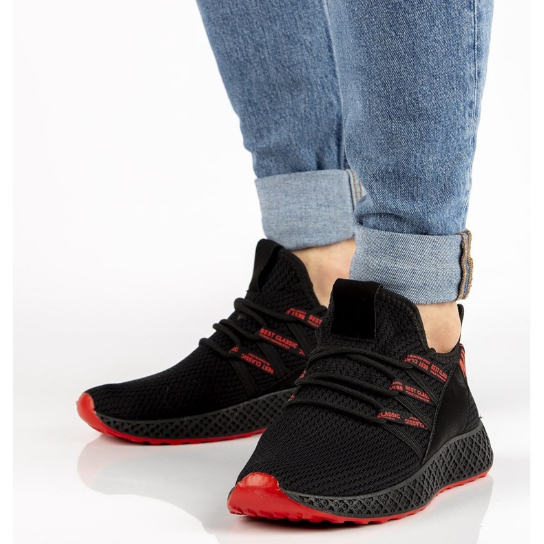 Black Sneakers Filippo MTN1480 / 22 Bk Rd red 1 Black Sneakers Filippo MTN1480 / 22 Bk Rd red 1