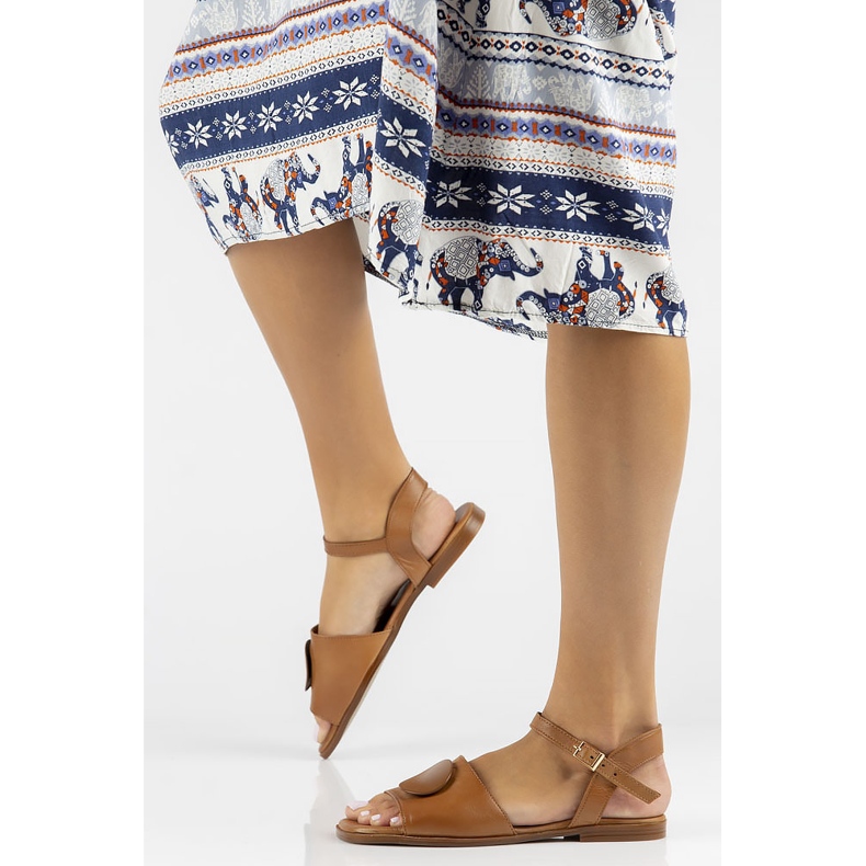 Leather sandals Filippo DS3900 / 22 Br brown 2 Leather sandals Filippo DS3900 / 22 Br brown 2