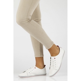 Leather shoes Filippo DP073 / 22 Wh white 2